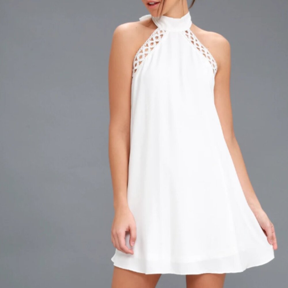 White Lace Dress